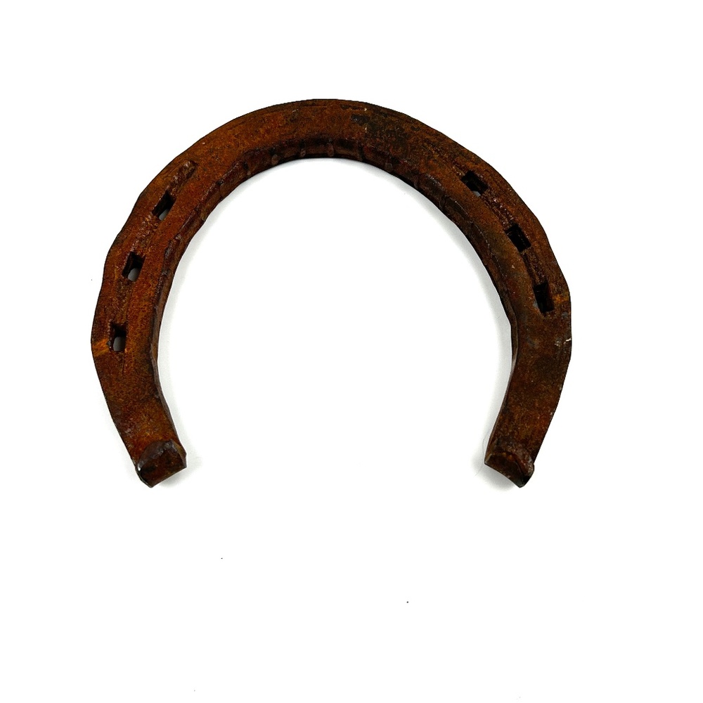 Antique Iron Horseshoe Rustic Farm Western Decor Lucky HorseShoe early 1900's